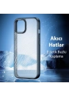 Dux Ducis iPhone 15 Aimo Series Premium Buzlu Sert PC-TPU Kılıf