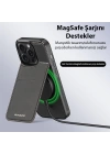 Dux Ducis iPhone 15 Pro Max Rafi Series MagSafe Premium Deri Kılıf