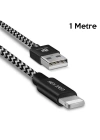 Dux Ducis K-One Cable İPhone  Usb Şarj Kablosu 1 METRE