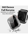 Dux Ducis Samo Series Apple Watch 45mm için Soft TPU Full Koruma Ultra İnce Silikon Kılıf