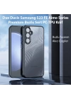 Dux Ducis Samsung S23 FE Aimo Series Premium Buzlu Sert PC-TPU Kılıf