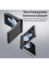 Dux Ducis Samsung Z Flip5 Bril Series Premium Deri Kılıf