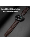 Dux Ducis SM Galaxy Watch 20MM-Huawei GT2-GT3 42MM-Magic 2 42MM için Business Deri Kayış Kordon