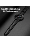 Dux Ducis SM Galaxy Watch 20MM-Huawei GT2-GT3 42MM-Magic 2 42MM için Business Deri Kayış Kordon