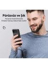 Dux Ducis Venice Series Samsung Galaxy Z Flip3 5G için Premium Deri Kılıf