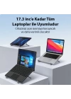 Dux Ducis X-Shape Alüminyum Alaşımlı Katlanır Laptop Standı