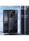 Dux Ducis Xiaomi 14 Pro Aimo Series Premium Buzlu Sert PC-TPU Kılıf