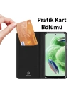 Dux Ducis Xiaomi Poco X5 5G Kılıf Skin Pro Series Flip Cover Kapaklı Kılıf