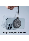 Duzzona W3 15W Manyetik Magsafe Uyumlu Masaüstü Wireless Kablosuz Şarj Cihazı