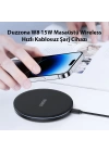 Duzzona W8 15W Masaüstü Wireless Hızlı Kablosuz Şarj Cihazı