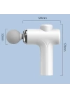 EZERE Şarjlı Darbeli Masaj Tabancası Masaj Aleti Kas Rahatlatıcı