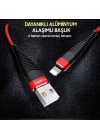 Floveme 1m Halat Dayanıklı İphone 14-13-12-11 Usb Şarj Kablosu