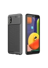Galaxy A01 Core Kılıf Zore Negro Silikon Kapak