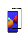 Galaxy A01 Core Zore Kenarları Kırılmaya Dayanıklı Cam Ekran Koruyucu