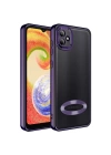 Galaxy A03 Kılıf Kamera Korumalı Logo Gösteren Zore Omega Kapak