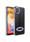 Galaxy A03 Kılıf Kamera Korumalı Logo Gösteren Zore Omega Kapak