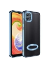 Galaxy A03 Kılıf Kamera Korumalı Logo Gösteren Zore Omega Kapak
