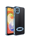 Galaxy A03 Kılıf Kamera Korumalı Logo Gösteren Zore Omega Kapak