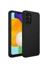 Galaxy A04S Kılıf Metal Çerçeve ve Buton Tasarımlı Silikon Zore Luna Kapak