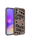 Galaxy A05 Kılıf Kamera Korumalı Baskılı Arka Yüzey Zore Klas Kapak