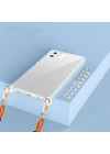 Galaxy A06 Kılıf Airbagli Takılabilir Askı Aparatlı Zore Snap Silikon Kapak