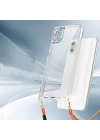 Galaxy A06 Kılıf Airbagli Takılabilir Askı Aparatlı Zore Snap Silikon Kapak