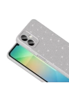 Galaxy A06 Kılıf Kamera Korumalı Simli Lüks Zore Koton Kapak
