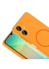Galaxy A06 Kılıf M-safe Şarj Özellikli Zore Meta Kapak