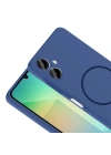 Galaxy A06 Kılıf M-safe Şarj Özellikli Zore Meta Kapak