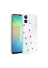 Galaxy A06 Kılıf Şeffaf Figürlü Zore Folk Sert Kapak