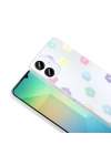 Galaxy A06 Kılıf Şeffaf Figürlü Zore Folk Sert Kapak