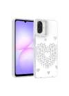 Galaxy A07 Kılıf Damla Taşlı Zore Rivas Sert PC Kapak