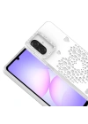 Galaxy A07 Kılıf Damla Taşlı Zore Rivas Sert PC Kapak