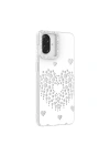 Galaxy A07 Kılıf Damla Taşlı Zore Rivas Sert PC Kapak
