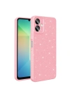 Galaxy A07 Kılıf Kamera Korumalı Simli Lüks Zore Koton Kapak