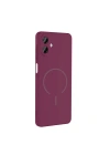 Galaxy A07 Kılıf M-safe Şarj Özellikli Zore Meta Kapak