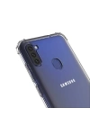 Galaxy A11 Kılıf Zore Nitro Anti Shock Silikon