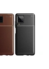 Galaxy A12 Kılıf Zore Negro Silikon Kapak