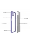 Galaxy A12 Kılıf Zore Parfe Kapak