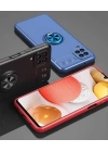 Galaxy A12 Kılıf Zore Ravel Silikon Kapak