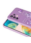 Galaxy A13 4G Kılıf Kabartma Figürlü Parlak Zore Toys Silikon Kapak