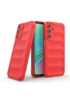 Galaxy A15 Kılıf Esnek TPU Oyuklu Arka Yüzey Tasarımlı Zore Etnik Silikon Kapak