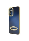 Galaxy A15 Kılıf Kamera Korumalı Logo Gösteren Zore Omega Kapak
