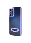 Galaxy A15 Kılıf Kamera Korumalı Logo Gösteren Zore Omega Kapak