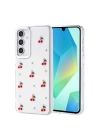 Galaxy A16 Kılıf Airbag Tasarımlı Simli Şeffaf Zore Kutup Kapak