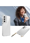 Galaxy A16 Kılıf Airbagli Takılabilir Askı Aparatlı Zore Snap Silikon Kapak