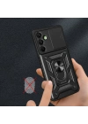 Galaxy A16 Kılıf Magnetik Standlı Kamera Korumalı Zore Sürgülü Vega Kapak