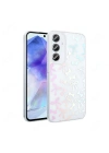 Galaxy A16 Kılıf Şeffaf Figürlü Zore Folk Sert Kapak