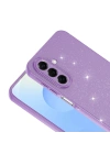 Galaxy A17 Kılıf Kamera Korumalı Simli Lüks Zore Koton Kapak