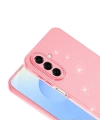 Galaxy A17 Kılıf Kamera Korumalı Simli Lüks Zore Koton Kapak